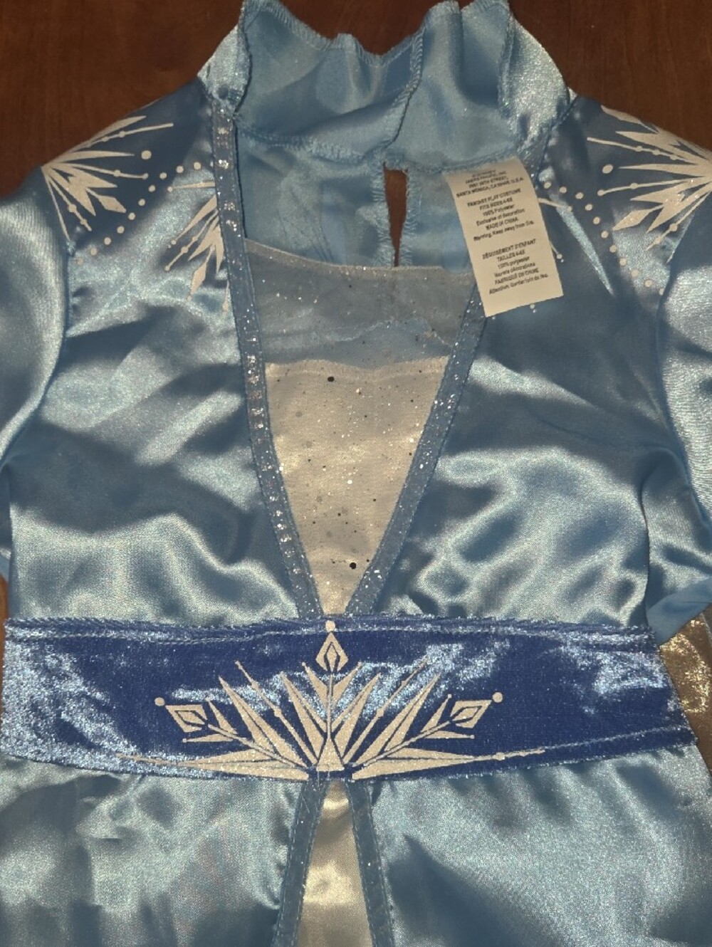 Disney Light Blue and Royal Blue Princess Superhero Dress - Picture 3 of 8